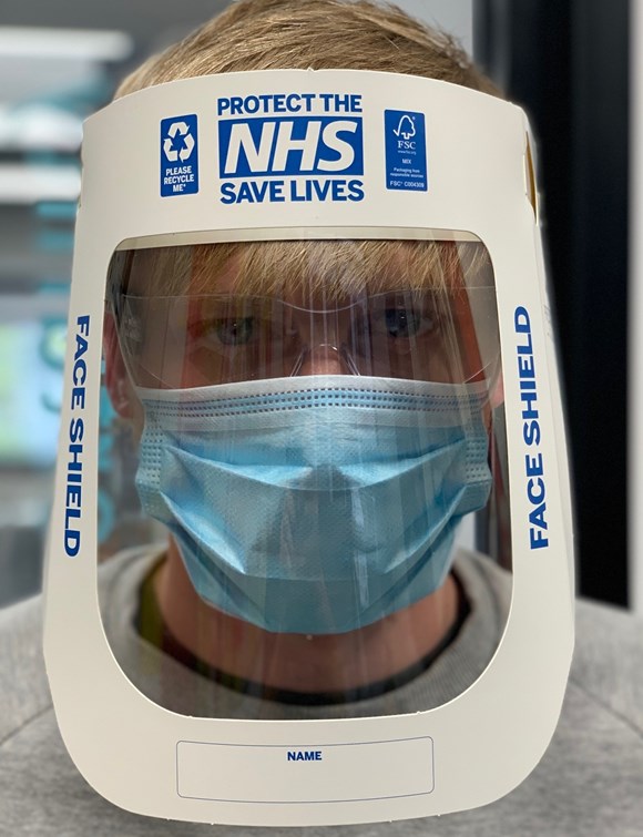 PPE produced by University of Plymouth Partnership